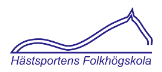 Hästsportens Folkhögskola logo